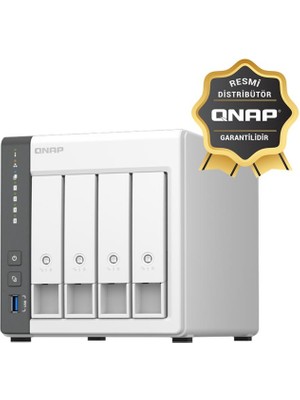 Qnap TS-433-4GB Ram 4 HDD Yuvalı Tower Nas (Resmi Distribütör Garantili)