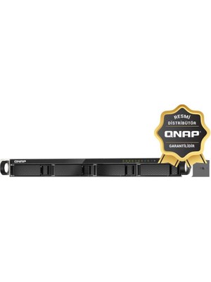Qnap TS-435XEU-4GB Ram 4 HDD Yuvalı Rack Nas (Resmi Distribütör Garantili)