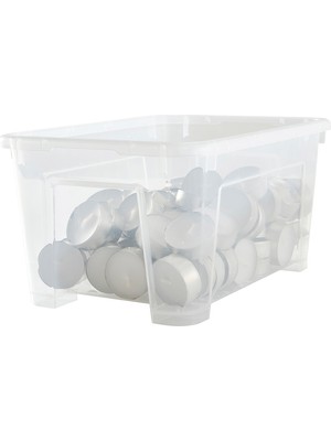 IKEA Samla Şeffaf Saklama Kabı 5 Lt