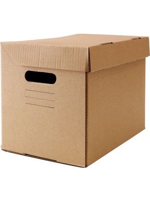IKEA Pappıs Kutu Kahverengi 25X34X26 cm