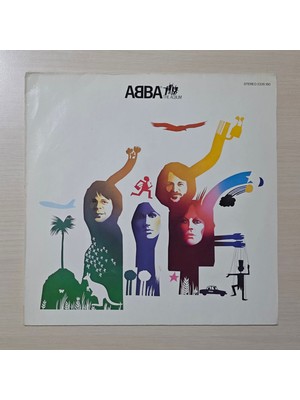 Abba - The Album - 1977 - Dönem Baskı Plak - Longplay - Lp