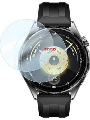 Huawei Watch Gt 6 46MM Ekran Koruyucu Şeffaf Nano 2’li Set