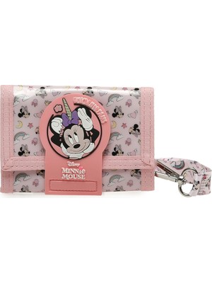 Minnie Mouse Cırtlı Mn Slkn 5pr Pembe Kız Çocuk Cüzdan