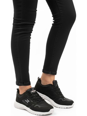 Aspor Siyah Beyaz Unisex Spor Ayakkabı
