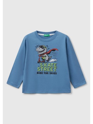 United Colors Of Benetton Erkek Çocuk Tshirt 10I6 1/6 Yaş
