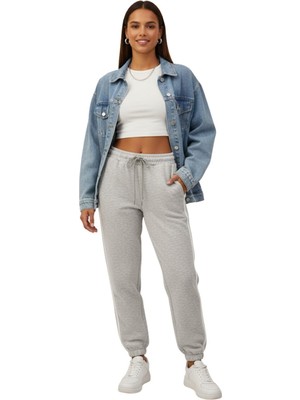 Rays Karmelanj Yan Şerit Detaylı Kadın Eşofman 9209M