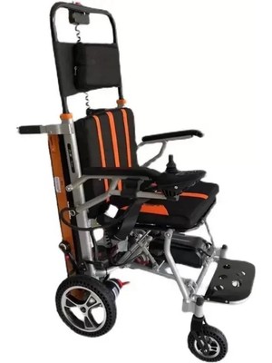 Akülü Merdiven Çıkartma-Indirme Cihazı | Paletli Sistem, 150KG Kapasite ve 45° Tırmanma Krp-01