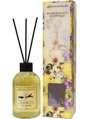 100 ml Vanilya Çubuklu Oda Kokusu – Sıcak ve Yumuşak Atmosfer