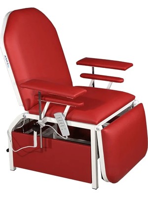 Kan Alma Koltuğu | Elektrik Motorlu, Antibakteriyel Döşeme, El Kumandalı E-220