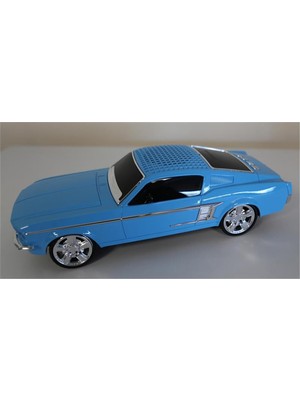 Everton RT-1951 Mavi (Blue) Arabalı  Bluetooth Fm-Usb-Tf-Aux Şarjlı Nostaljik Radyo