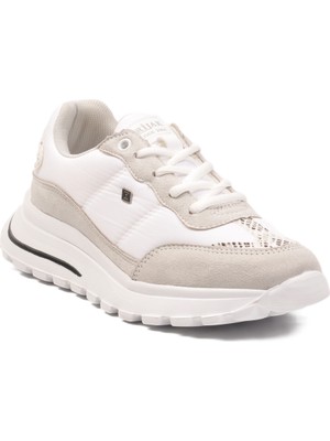 Beyaz Esnek Unisex Spor Ayakkabı Roni G