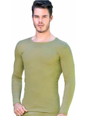 0126 Erkek Haki Termal Fanila