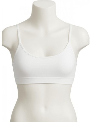 Marsilyan- Beyaz Mı Emay 1815 6'lı Pedli Alıştırma Sütyeni