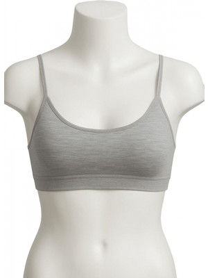 Marsilyan- Gri Mı Emay 1815 6'lı Pedli Alıştırma Sütyeni