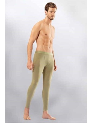Erkek Haki Termal Tayt