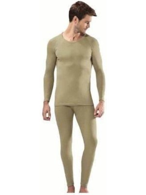 Erkek Haki Termal Içlik Takım
