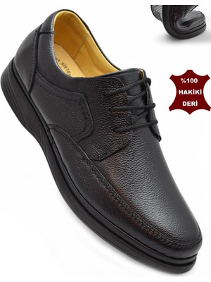 Ispartalılar TAB8050 Ortopedik Taban Hakiki Deri Erkek Ayakkabı Mevsimlik Baba Ayakkabısı