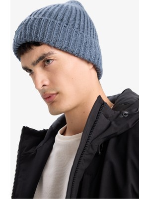 DeFacto Erkek Dokuma Etiketli Bere U9177AZ25WN