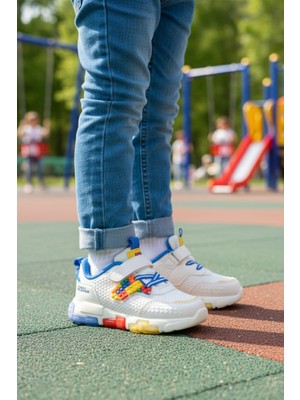 Saks Cırtlı Hafif Çocuk Spor Ayakkabı Heros P