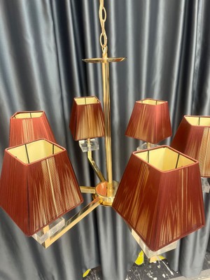 6kollu Metal Gövdeli Avize