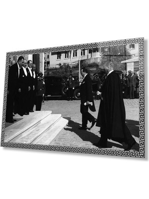 Atatürk Cam Tablo 4mm Dayanıklı Temperli Cam, Atatürk Glass Wall Art