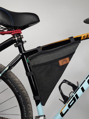 Joyfull Turtle Bisiklet Kadro Çantası  -  Siyah