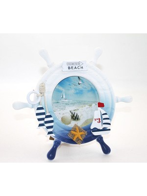 Ahşap Marin Dümenli Çerçeve Model 1