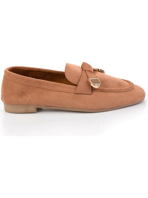 Taba  Kadın Loafer Ayakkabı K01688011572