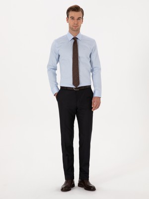 Cacharel Lacivert Slim Fit Klasik Pantolon 50318985 VR033
