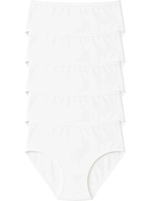 Anı İç Giyim PK40003 Büyük Beden Yüksek Bel Külot 5 Li Paket