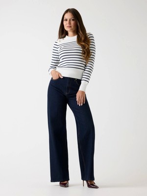 Guess Helen Kadın Çok Renkli Yün Karışımlı Triko W5BR36Z0422-S00J