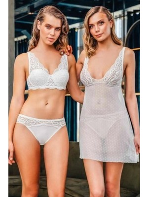 Sütyen Külot Kombinezon Takım Kadın 1884