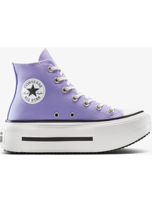 Converse Chuck Taylor All Star Lift Double Stack Unisex Mor Sneaker