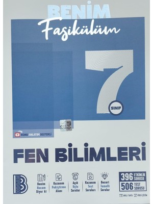 Benim Hocam Yayınları 7.Sınıf Fen Bilimleri Fasikülüm