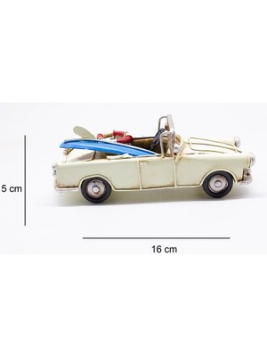 Kenpazar Dekoratif Metal Araba Sörf