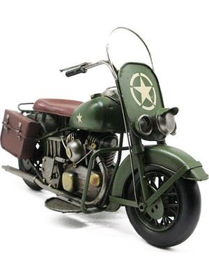 Kenpazar Dekoratif Metal Motorsiklet