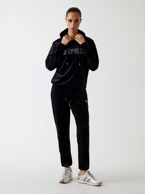 Guess Couture Kadın Siyah Aktif Sweatshirt V4RQ25K0232-JBLK