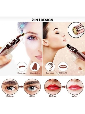 Kenpazar Simli Yüz Kaş Epilatör Kıl Kaş Bıyık Tüy Alma Aleti