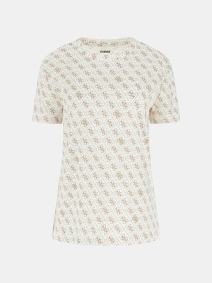 Guess Rhombus Kadın Çok Renkli Aktif Regular Fit T-Shirt V5BI14I3Z14-P0NS