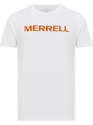 Merrell Logo Kadın Beyaz Tişört