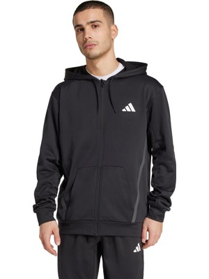 Adidas Performance JM1033 Game & Go Team Issue Full-Zip Kapüşonlu Üst