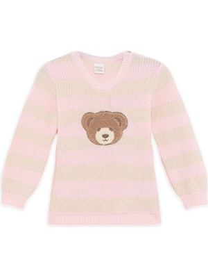 Bg Store Kız Bebek Desenli Kazak
