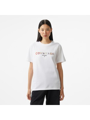 Converse Classic Unisex Beyaz T-Shirt