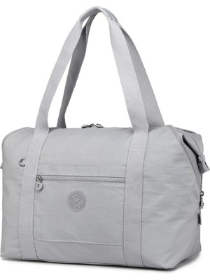 Smart Bags Battal Boy Kadın Çantası Krinkıl Kumaş Suya Dayanıklı Geniş Hacimli Ergonomik Tasarım