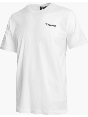 Hummel Jullian 912390-9001 Beyaz Erkek Günlük Tişört
