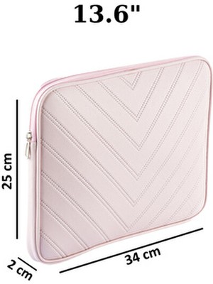 NS Reliable MacBook Air/Pro 13-13.6 Inç Uyumlu Darbeye Karşı Korumalı Laptop Çantası - Suya Dayanıklı Tasarım