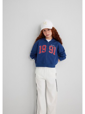 Mavi 1991 Baskılı Fermuarlı Sweatshirt 7S10119-70721