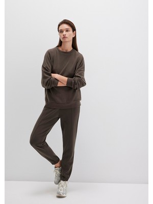 Mavi Soft-Premium Kahverengi (TENCEL™) Modal Karışımlı Eşofman Altı 1600453-90707