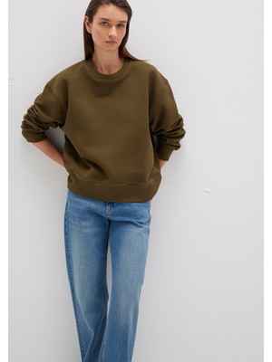 Mavi Bisiklet Yaka Haki Sweatshirt 1S10390-71589