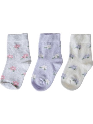 Hellobaby Kız Bebek 3lü Soket Çorap